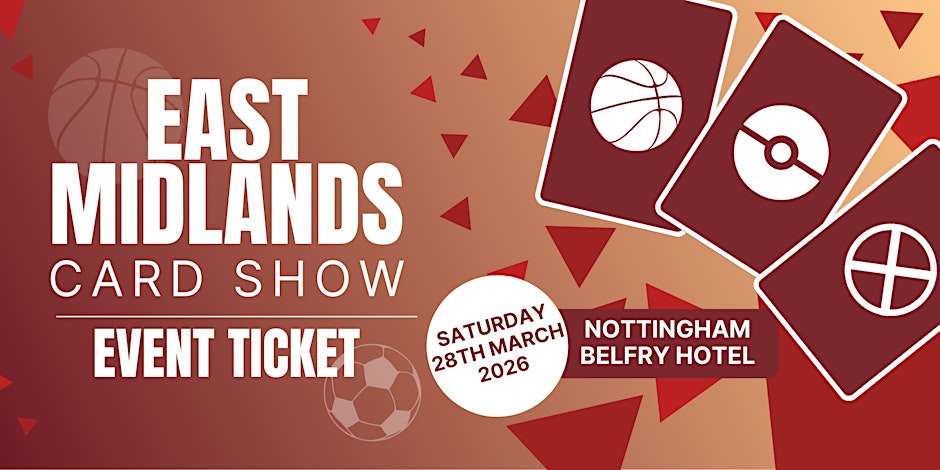 East Midlands Card Show Banner