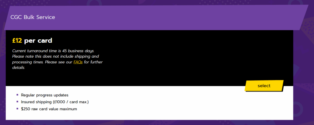 how to choose the right grading tier for your cards